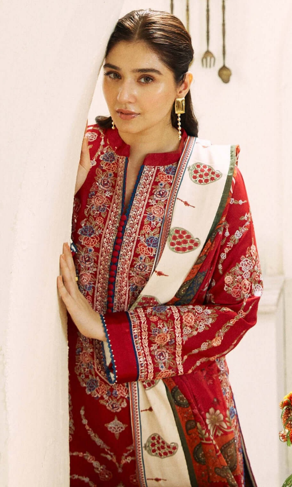 Zara Shah Jahan 3PC Heavy Embroidered lawn Suit