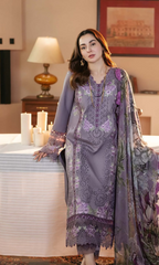 Maria.b - 3PC Embroidered Chickenkari Lawn Suit              jD. 2680