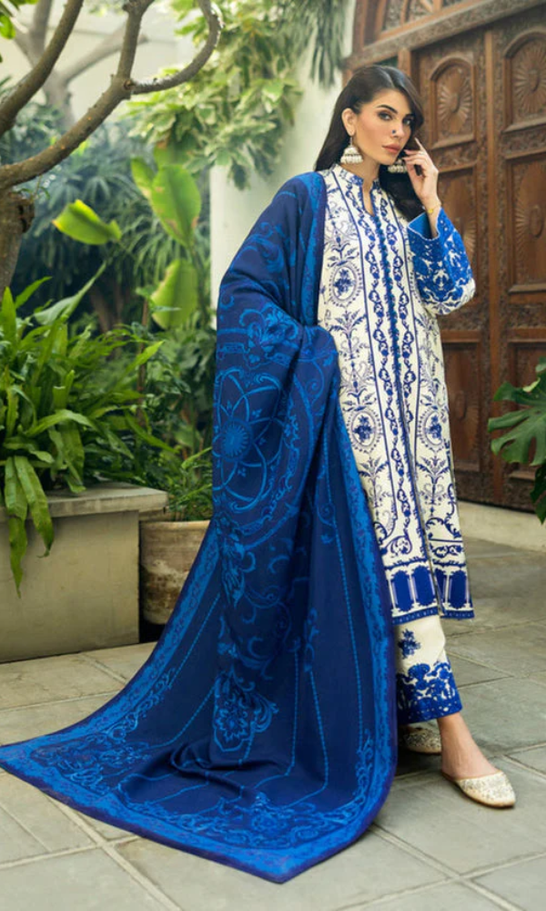 Maria.b 3PC - Digital Printed Lawn Suit ( Fine Printed Lawn Dupatta )