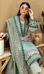 Bareeze - 3PC Chickan Kari Embroidered Lawn Suit