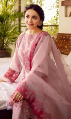 Anaya - 3PC Embroidered Lawn Suit -