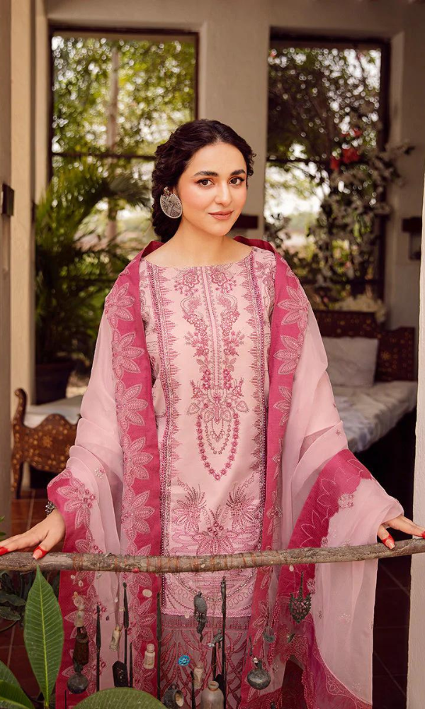 Anaya - 3PC Embroidered Lawn Suit -
