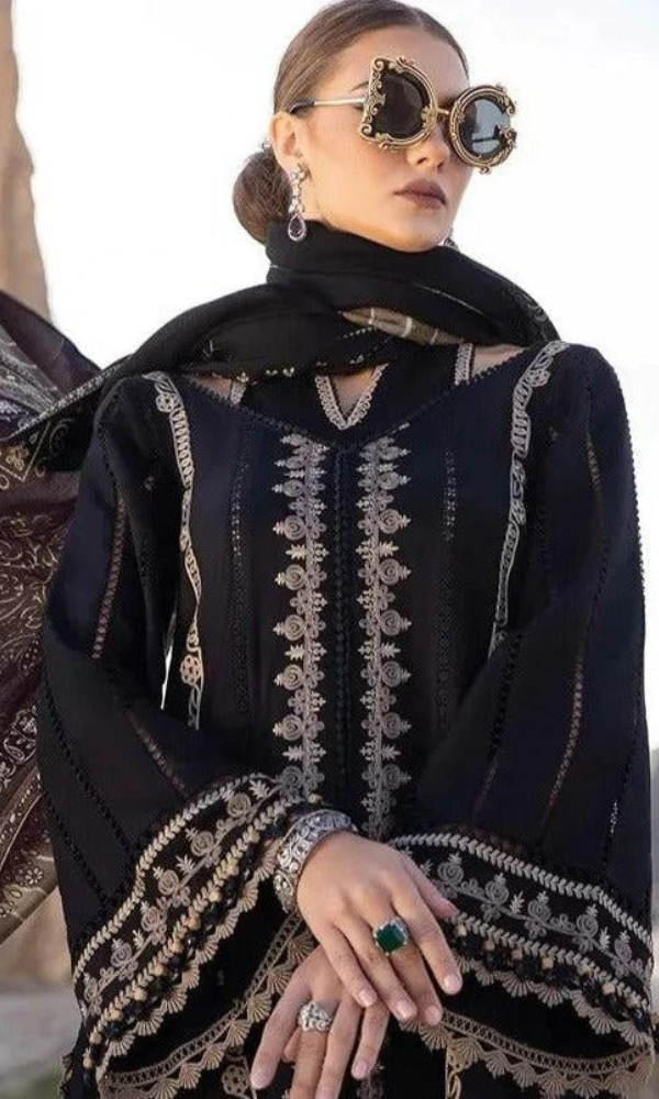 Maria.B - 3PC Embroidered Lawn Suit