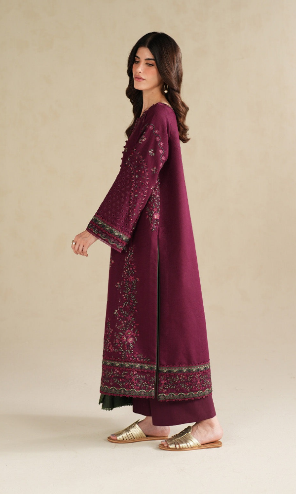 Maria.B 3PC (Unstitched) Embroidered Lawn Suit IRZ-2705