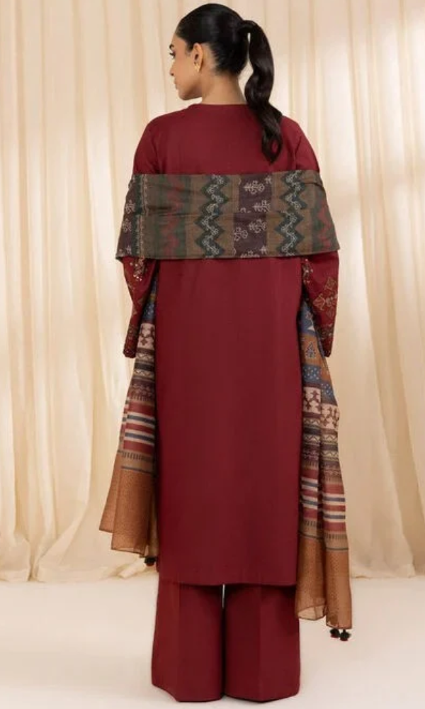 Sapphire - 3PC Heavy Embroidered Lawn Suit - AkA15