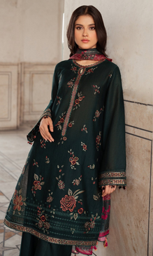 Jazmin - 3PC Embroidered Dhanak Suit