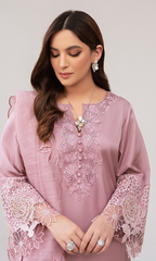 Nadia Farooqi - 3PC Lawn Embroidered Suit Nad#1