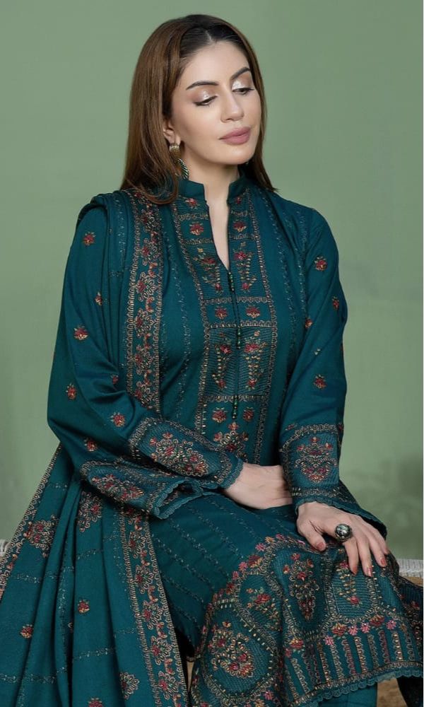 Noor-E-Fajar - 3PC Full Embroidered Lawn  NEF#2461