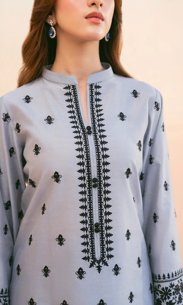 Maria.B 3PC (Unstitched) Embroidered Lawn Fabric Rz-69