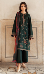 Jazmin - 3PC Embroidered Dhanak Suit