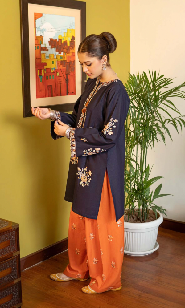 Jazmine 3PC Heavy Embroidered Dhanak Suit ( Embroidered Dhanak Shawl ) JZM#1065