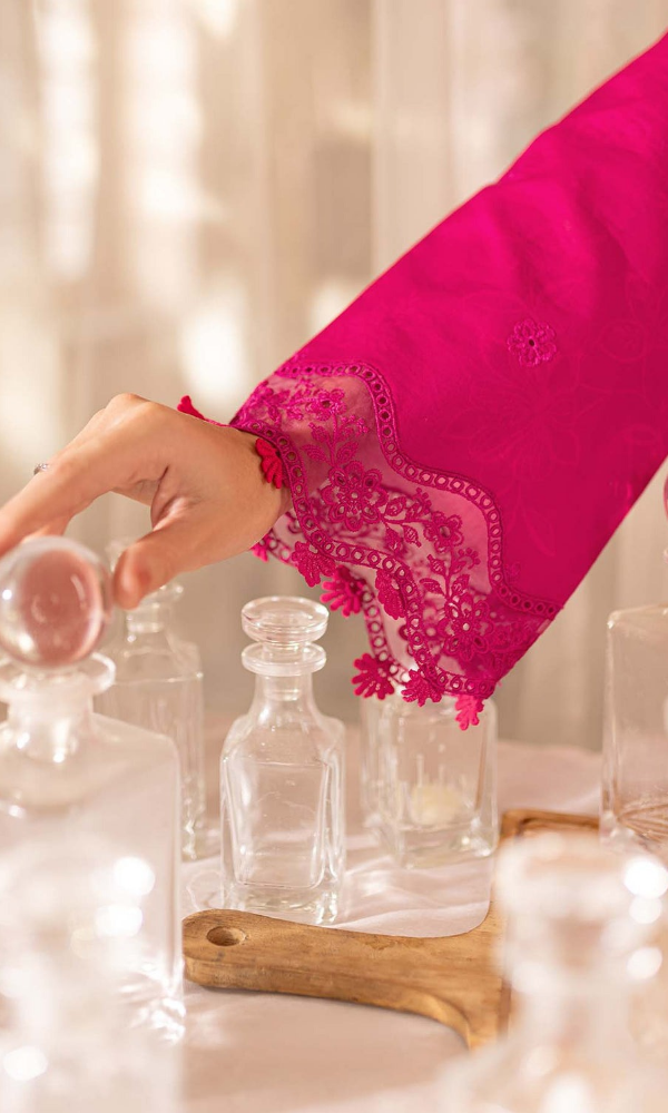 Maria.B 3PC (Unstitched) Embroidered Lawn Suit JZ-99