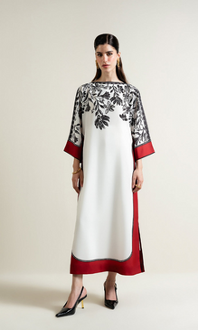 Lulusar - 3PC Printed Shamoz Silk Suit - LS035