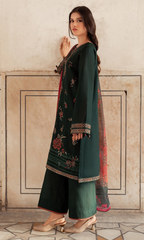 Jazmin - 3PC Embroidered Dhanak Suit