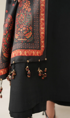 Baroque 3PC Heavy Embroidered Dhanak Suit ( Printed Woolen Shawl )MRB#1027