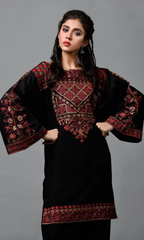 Kayseria - 3PC Heavy Embroidered Lawn Suit  Full Embroidered Chiffon Dupatta