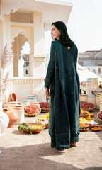 Maria.B 3PC Heavy Embroidered Lawn Suit