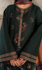 Jazmin - 3PC Embroidered Dhanak Suit