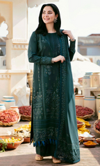 Maria.B 3PC Heavy Embroidered Lawn Suit